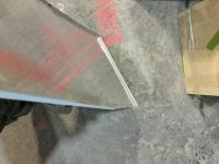 УЦЕНКА 20% Экран защитный 980x500, 0,5мм, нержавейка