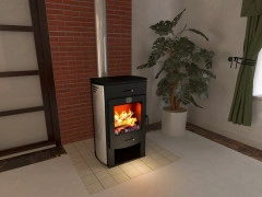 Камин отопительно-варочный ТАНГО Плюс Теплодар