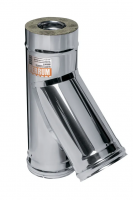 Сэндвич-тройник 135° (430/0,5мм + нерж.) 115х200 Феррум