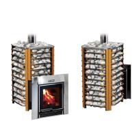 Печь для бани «Ермак 16 Сетка-Премиум», Нерж-4 мм 304 INOX