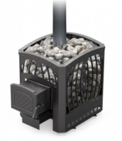 Печь для бани чугунная БЫЛИНА-СЕТКА -12 Ч (1.3)  Теплодар