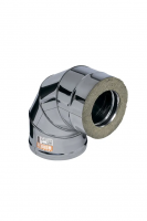 Сэндвич-колено 90° (430/0,8мм + нерж.) 150х210 Феррум