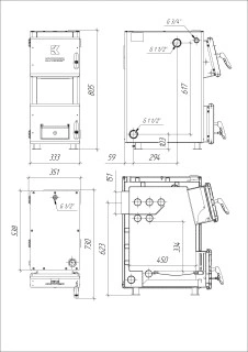 Котел КУППЕР ОК-15 (2.0) Теплодар