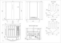 Электрокаменка напольная SteamGross-10 Теплодар