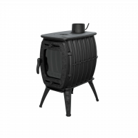 Печь- камин чугунный с плитой "Бахта-II "  ПроМеталл