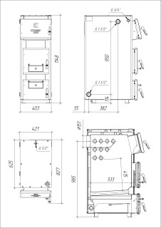Котел КУППЕР ПРО-28 (2.0) Теплодар