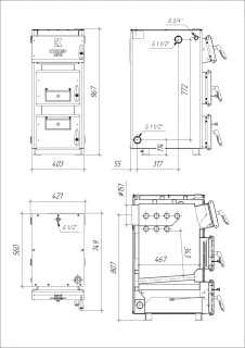 Котел КУППЕР ПРО-22 (2.0) Теплодар