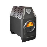 Отопительная печь Стокер Термо-200-С со стеклом, Ермак