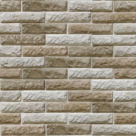 Плита Flamma (Фламма) огнезащитная 1200х600х9 мм с рисунком Бристоль 036