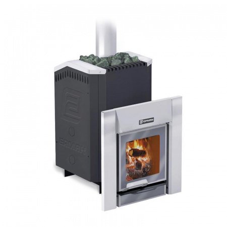 Печь для бани «Ермак 12 Премиум», чугун 10 мм