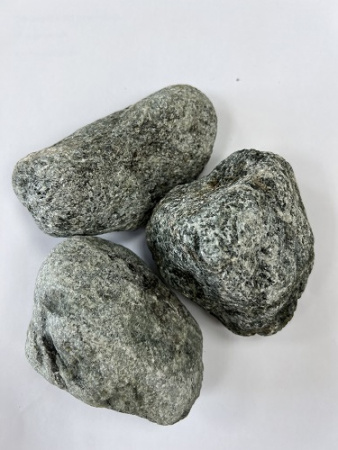 Камень для бани Талькохлорит шлифованный (коробка 20 кг)