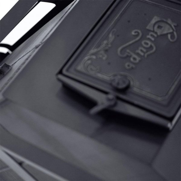 Печь для бани Сибирь с закрытой каменкой, со стеклом