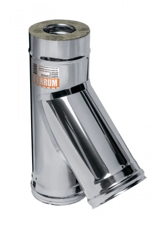 Сэндвич-тройник 135° (430/0,8мм + нерж.) 130х200 Феррум