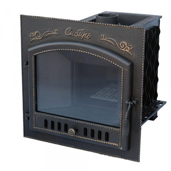 Печь для бани Сибирь 25 П, чугун + сталь, дверка 700х700