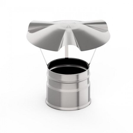 Зонт 80 мм  0,5 мм нержавейка