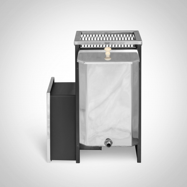 Печка банная Радуга ПБ-10 под навесной бак 30 литров пр/лев