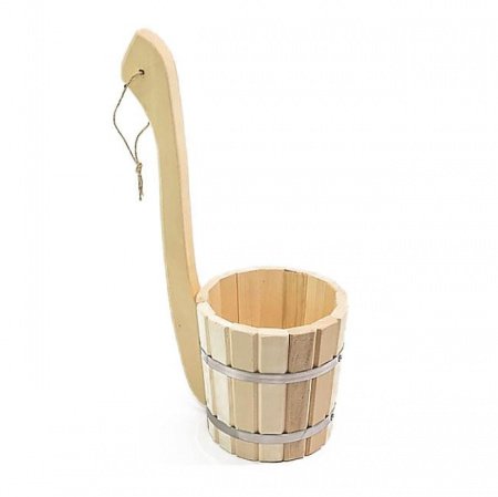 Ковш 1,2 л с вертикальной ручкой М-31 (липа)