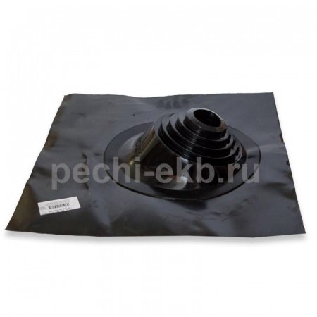 Проход кровельный Мастер-флеш № 1 черный, d 75-200 мм, 500/500 мм СИЛИКОН