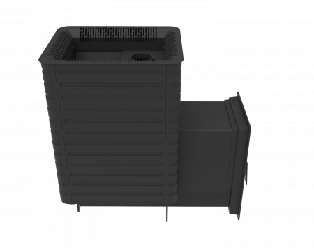 Печь для бани Фаворит 15 Д-2 дверца со стеклом 230х270 (под бак 35 л или теплообменник)