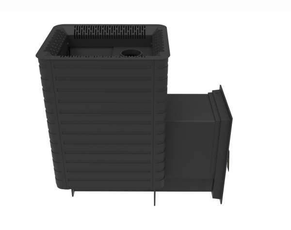 Печь для бани Фаворит 15 Д-2 дверца со стеклом 230х270 (под бак 35 л или теплообменник)