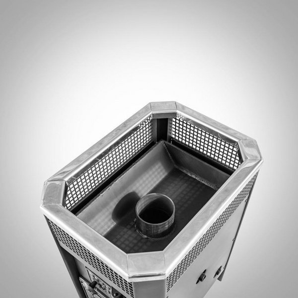 Печь для бани Радуга 11 Б 6 мм под навесной бак 50 л (отдельно)