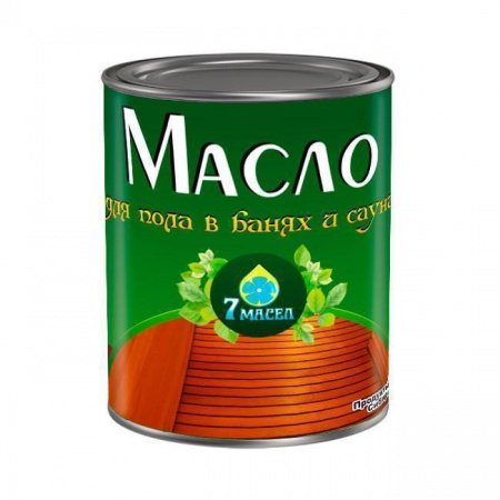 Масло для пола в бане и сауне 0,9 л