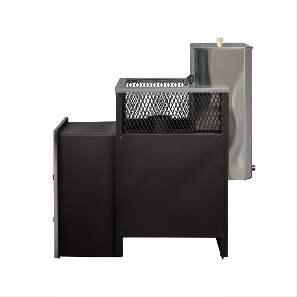 Печь для бани Радуга 35 6 мм под навесной бак 60 л (отдельно)