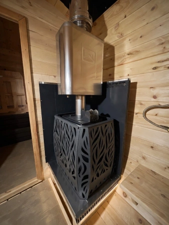 Печь для бани Скала 12Т сталь Теплодар