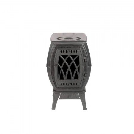 Печь- камин чугунный с плитой "Бахта"  ПроМеталл