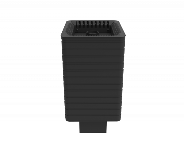 Печь для бани Фаворит 15 Д-2 дверца со стеклом 230х270 (под бак 35 л или теплообменник)