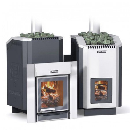 Печь для бани «Ермак 24 Люкс», Нерж-5мм 304 INOX