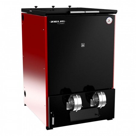 Котел твердотопливный ZEUS-TURBO 56-76 кВт