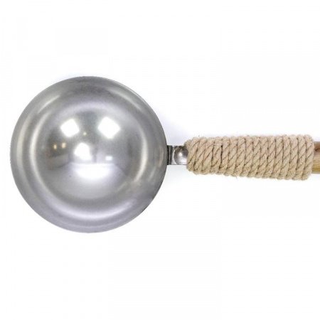 Ковш 0,5 л (кедр/нерж) с нержавеющей чашей