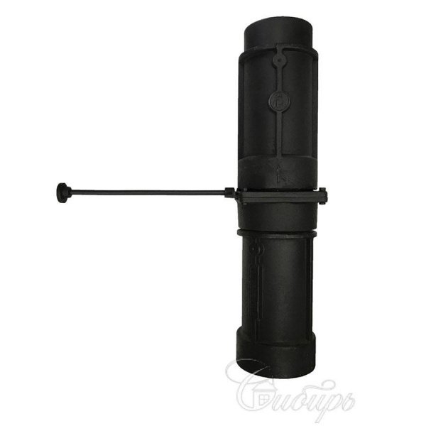 Шибер-задвижка чугунная  d 115 мм, Сибирь