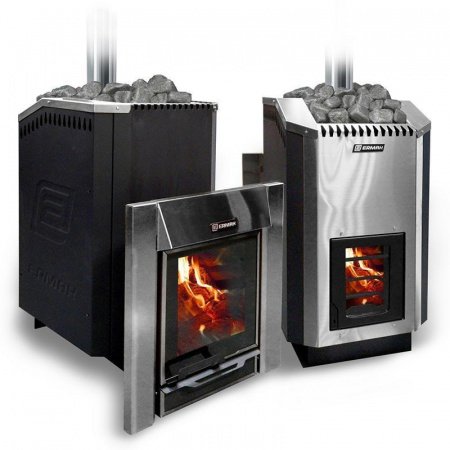 Печь для бани «Ермак 24 Люкс», Нерж-5мм 304 INOX