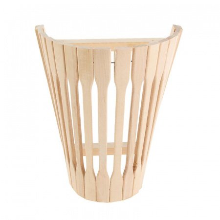 Абажур для светильника «Весло» V-образный, настенный, липа