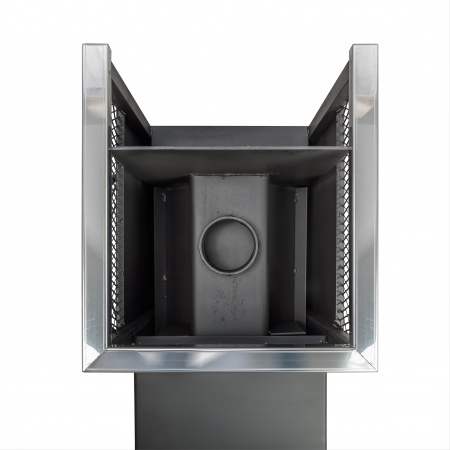 Печь для бани Радуга 35 6 мм под навесной бак 60 л (отдельно)