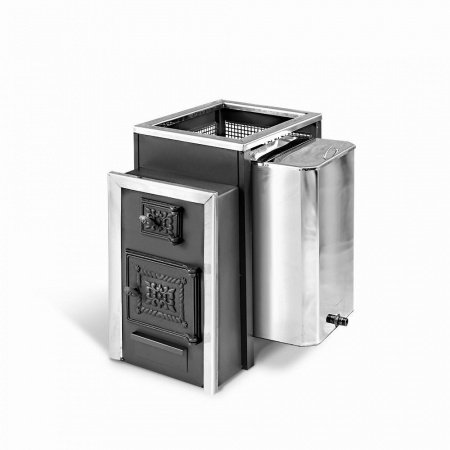 Печь для бани Радуга 21Б 8 мм под навесной бак 50 л (отдельно)