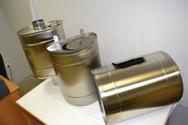 Бак на трубе 43 литра (самоварного типа) диаметр 115 мм, 1/0,8 мм