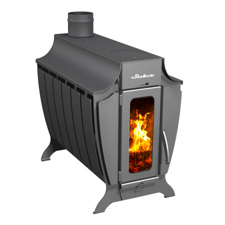Отопительная печь Стокер 200-G плитой, Ермак