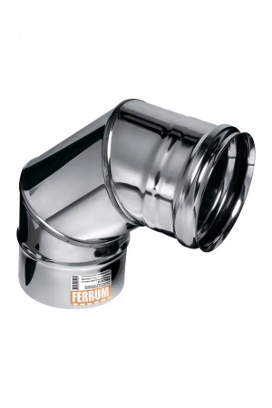 Колено угол 90° (430/1,0мм) Феррум 115