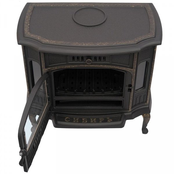 Чугунная  печь Сибирь 10  (НМК)