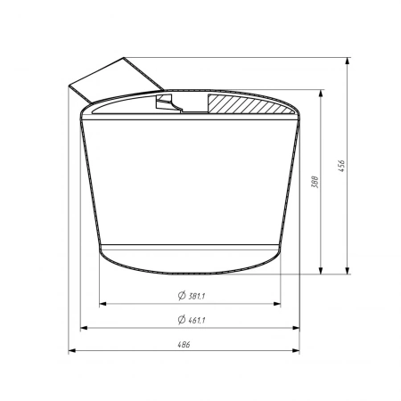Каменка к печи банной "Атмосфера V" (Aisi 439/3.0) ПроМеталл