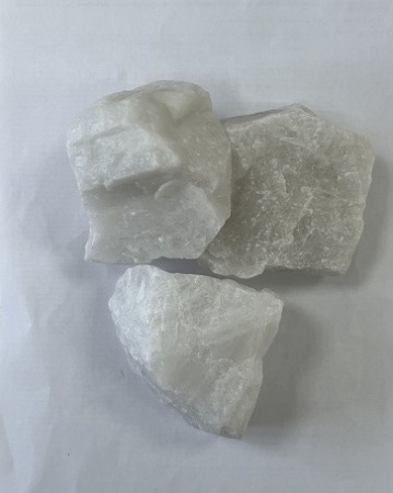 Камень для бани Кварц серый колотый 20 кг