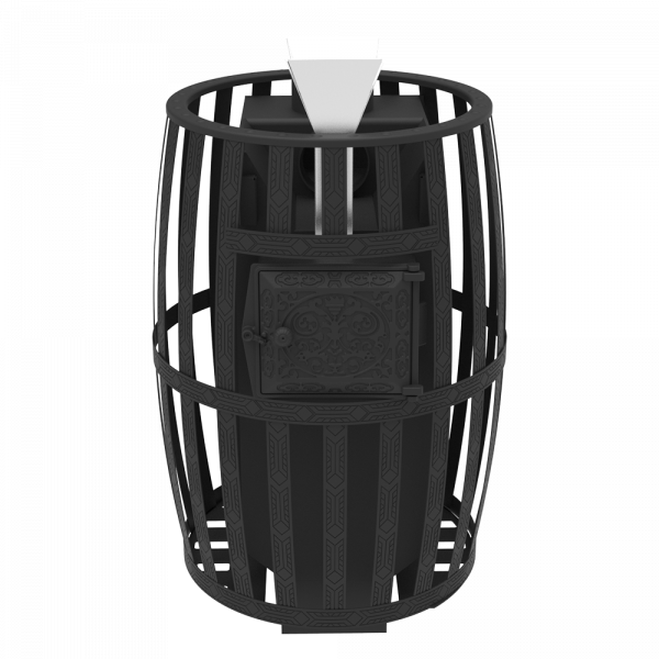 Печь для бани Витязь 18 Закрытая каменка, ДТ-4, 6-8 мм