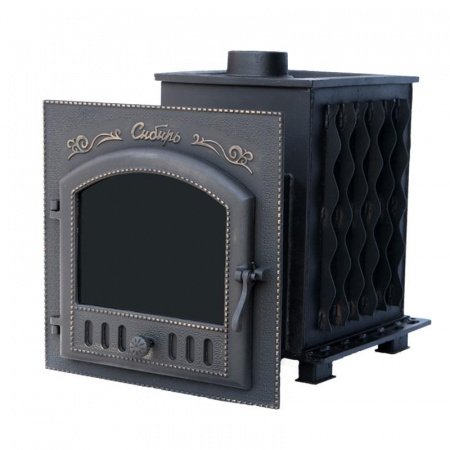 Печь для бани Сибирь 40 П, чугун + сталь, дверка 700*700