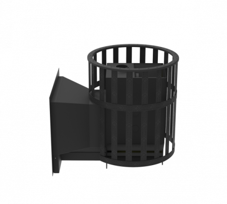 Печь для бани Флагман 15, сетка, 6-8 мм