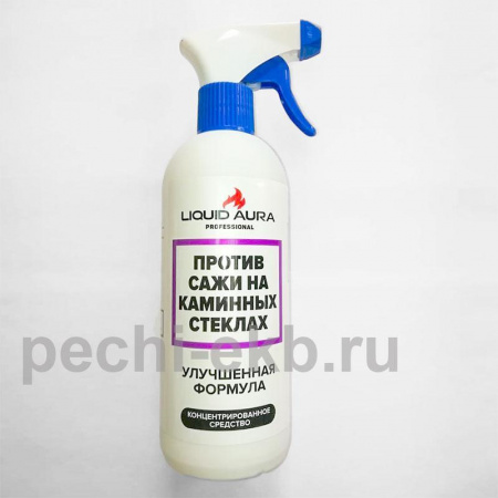 Жидкость для чистки каминных стекол Liquid Aura 250 мл