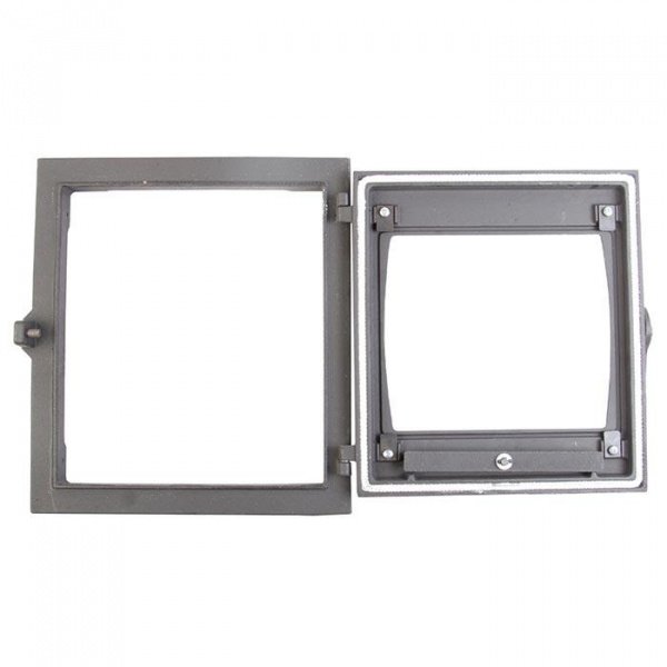 Дверка чугунная ДТГ-8С «КИЖИ» 340х370х130 (290х325)  Рубцовск