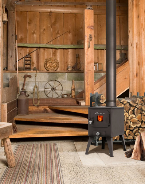 Буржуйка Стокер "Садовая 50" с плитой, Ермак